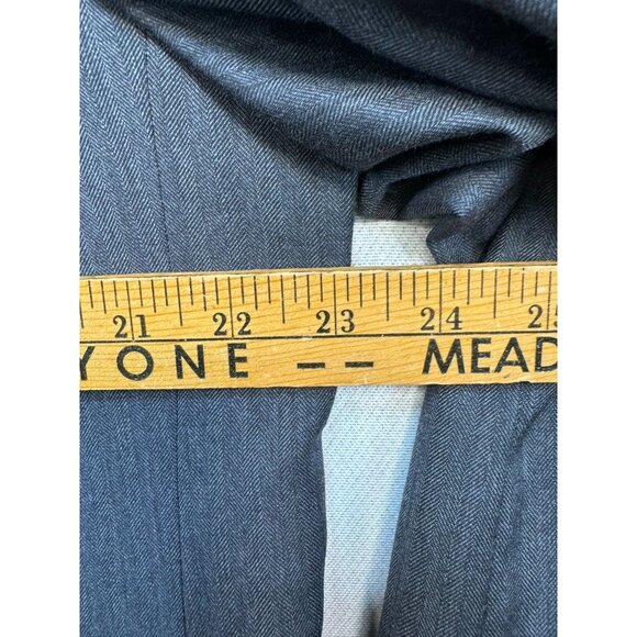 Jos. A. Bank Signature Collection Mens Wool Blazer 46L Gray Suit Jacket - Picture 8 of 13